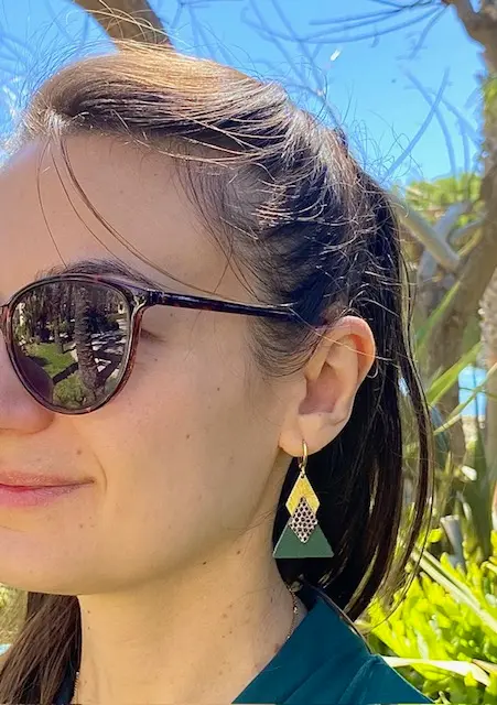 Boucle d'oreille Egypte portée.webp